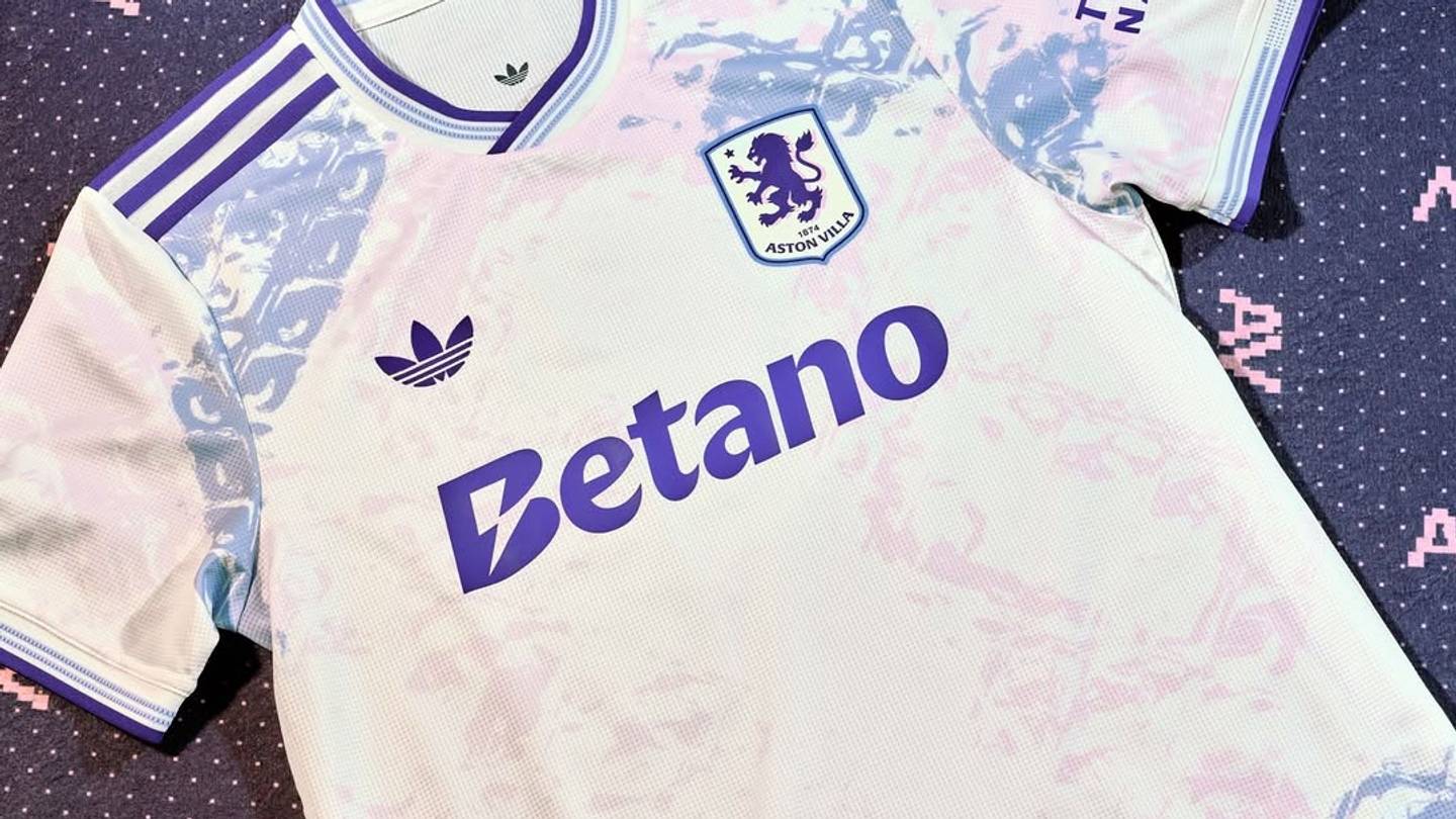 Aston Villa release stained glass-style 2025/26 third kit