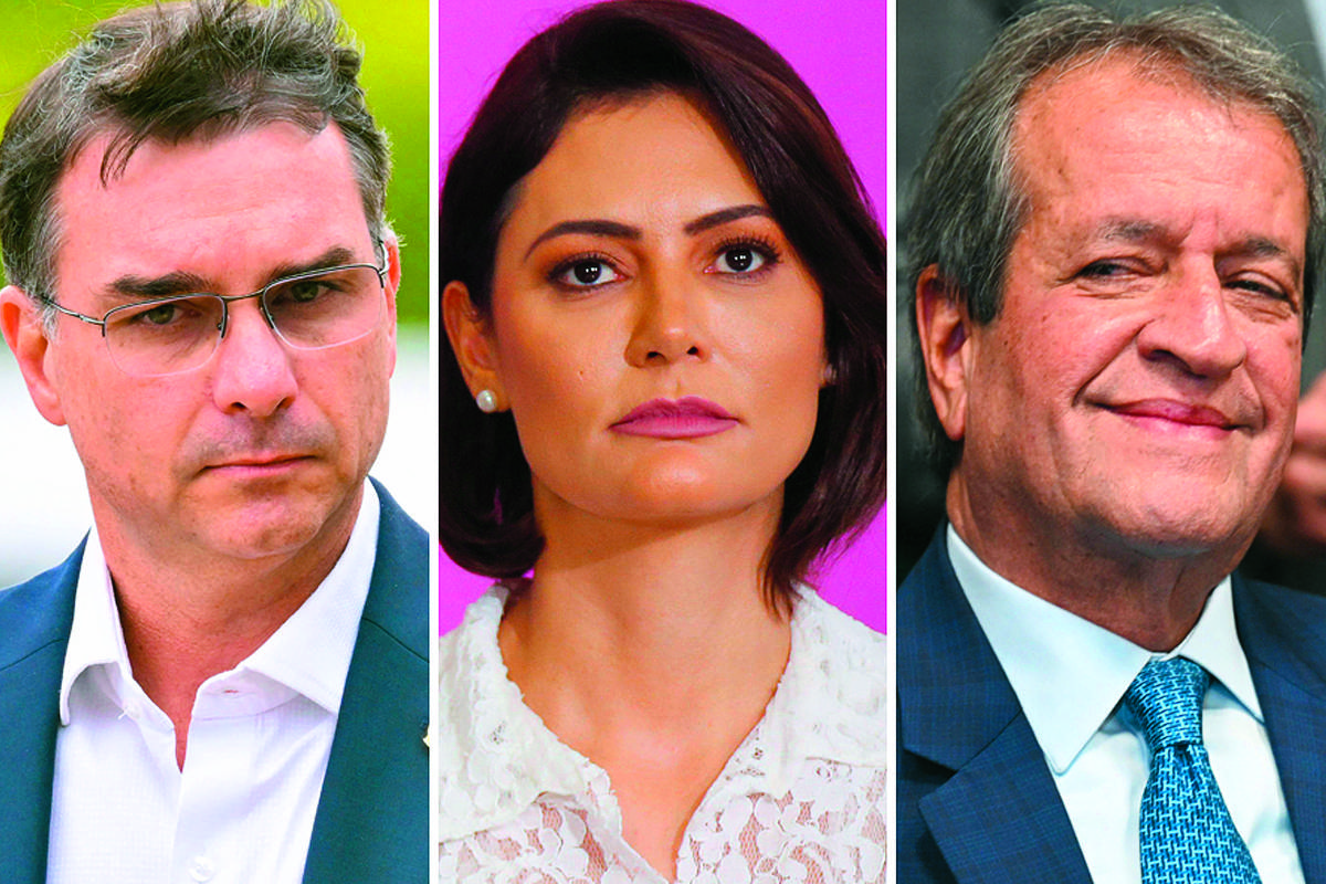 Valdemar e Michelle cercam a candidatura de Flávio – 13/07/2026 – Encaminhado com Frequência
