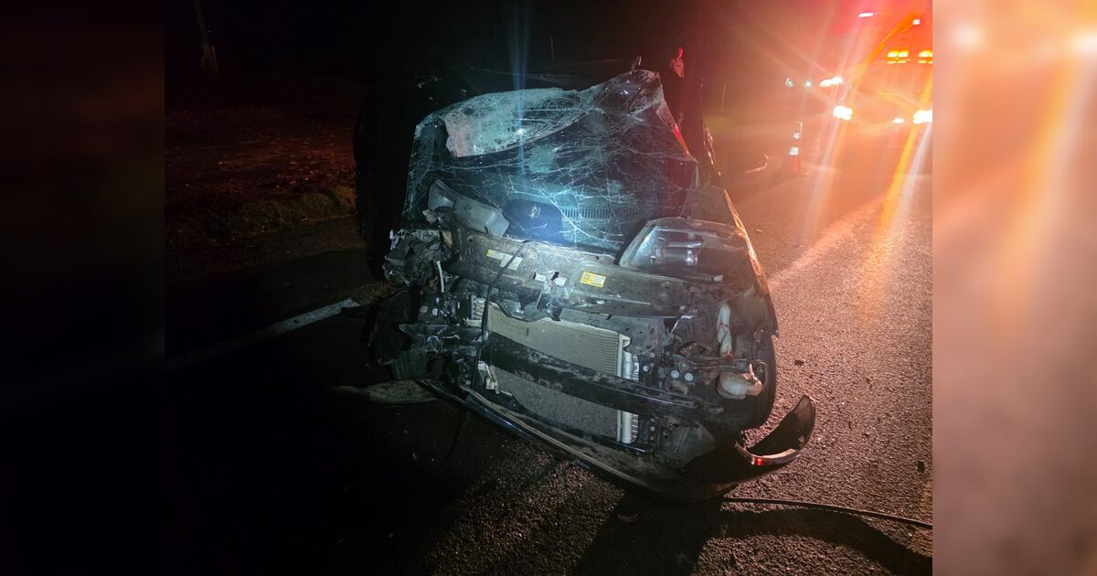 Acidente na BR-153 em Jacarezinho deixa dois idosos mortos e dois feridos graves