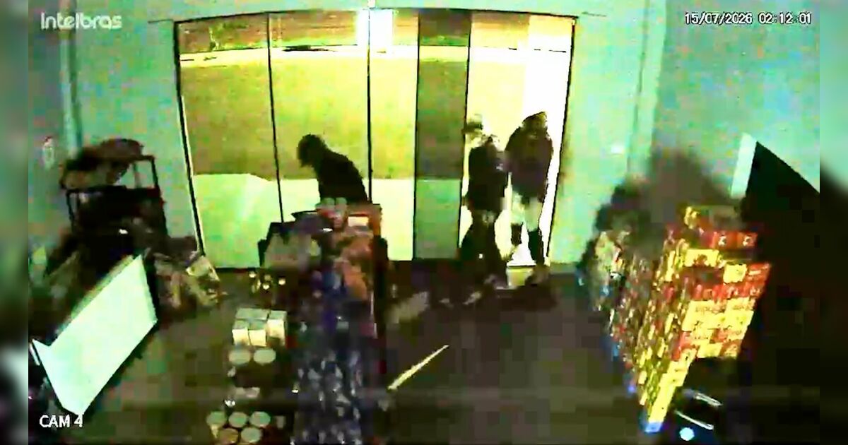 Câmeras flagram série de invasões e furtos em conveniência de Aricanduva (PR) durante a madrugada