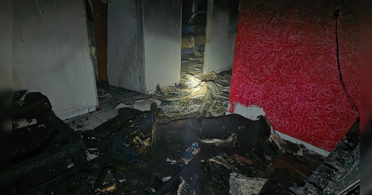 Família pede ajuda após ter residência destruída por incêndio em Apucarana