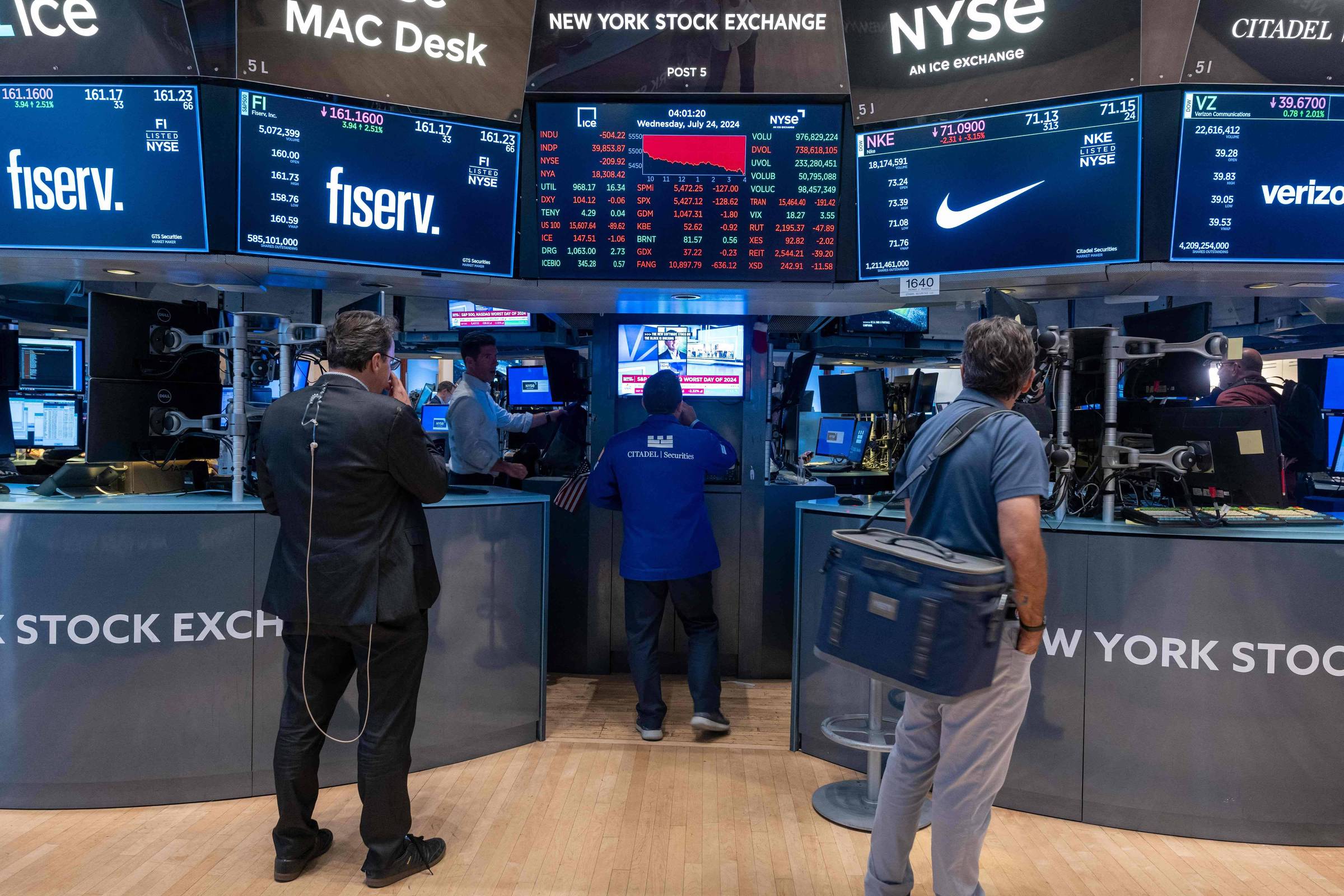 Alphabet cai 6% e Tesla despenca 10% em Wall Street – 23/07/2026 – Economia