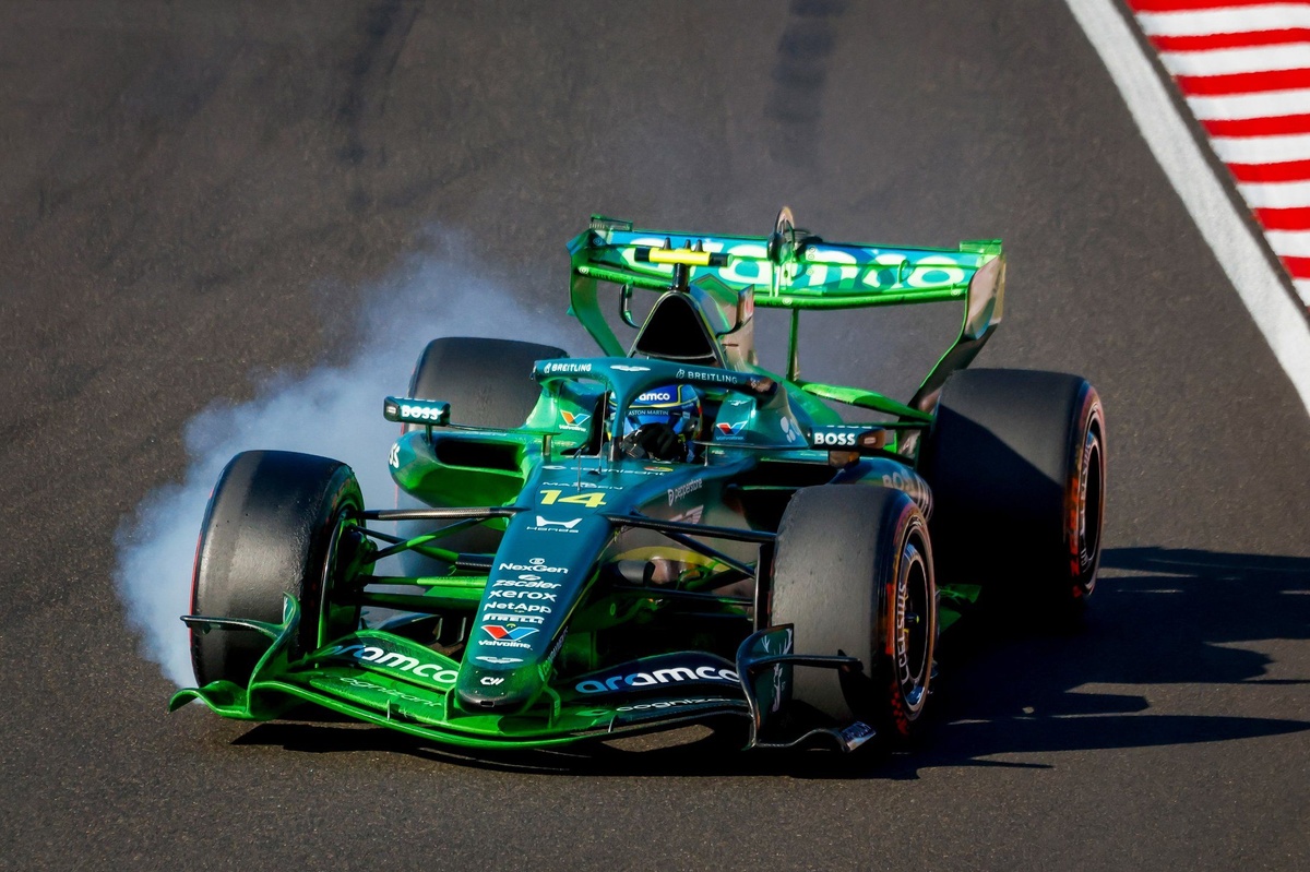 Fernando Alonso delivers first verdict on Aston Martin F1 car upgrades