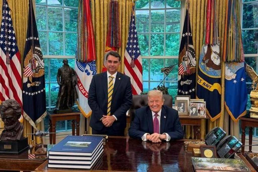 Trump e Flávio avacalham relação entre Brasil e EUA – 25/07/2026 – Elio Gaspari