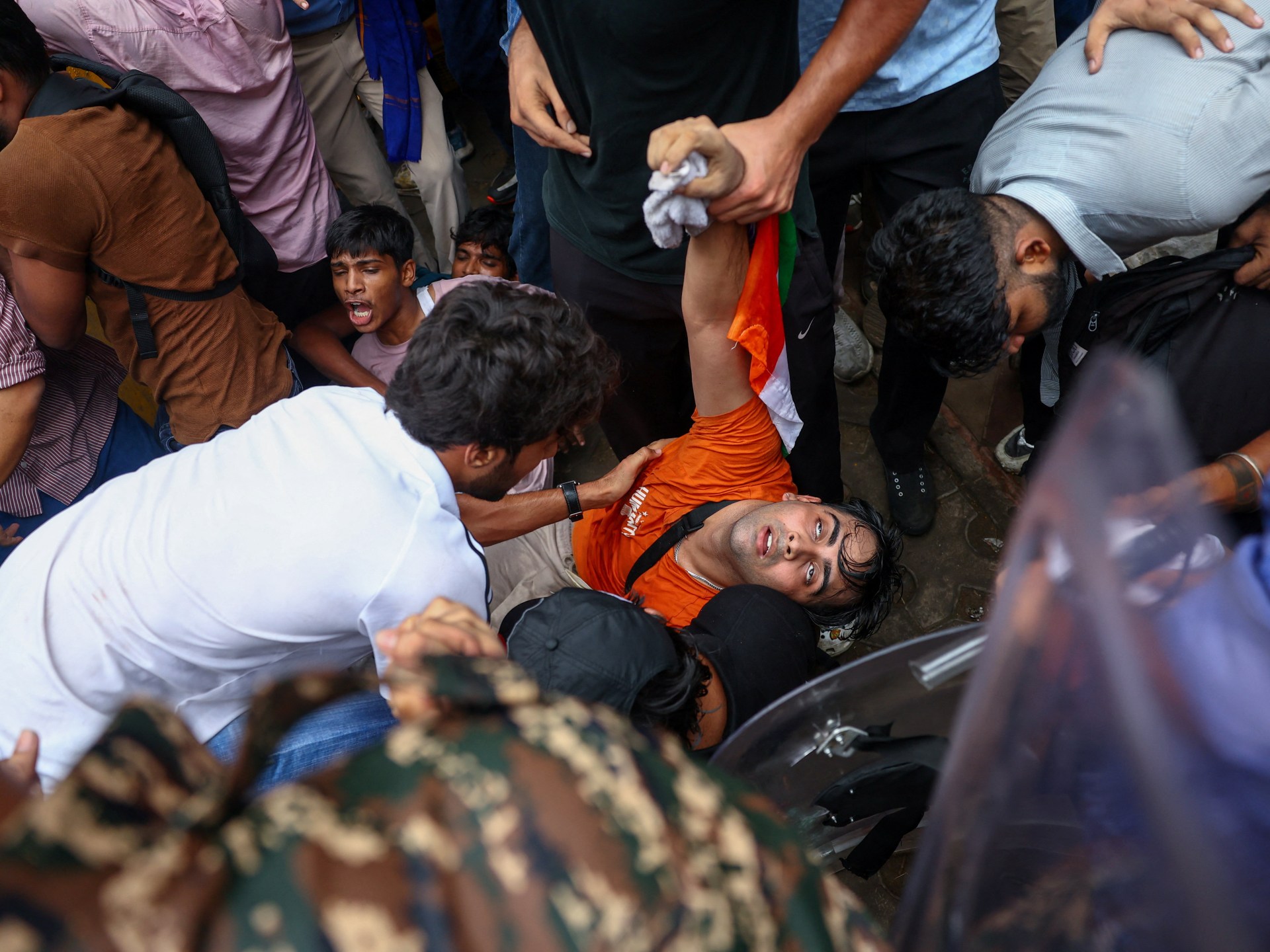 ‘Won’t back down’: Indian student protesters return after police crackdown | Protests News
