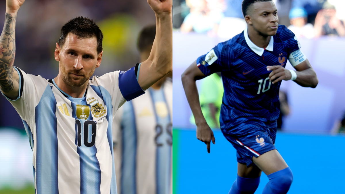el segundo da ventaja a Messi y el tercero le valdría a Mbappé