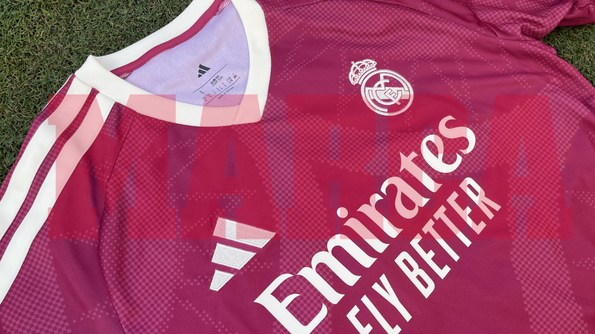 Retiran de la venta la camiseta rosa del Real Madrid desvelada por MARCA