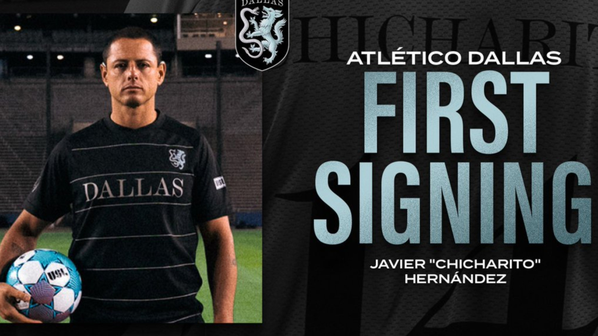 Chicharito Hernández, el primer fichaje de la historia de Atlético Dallas