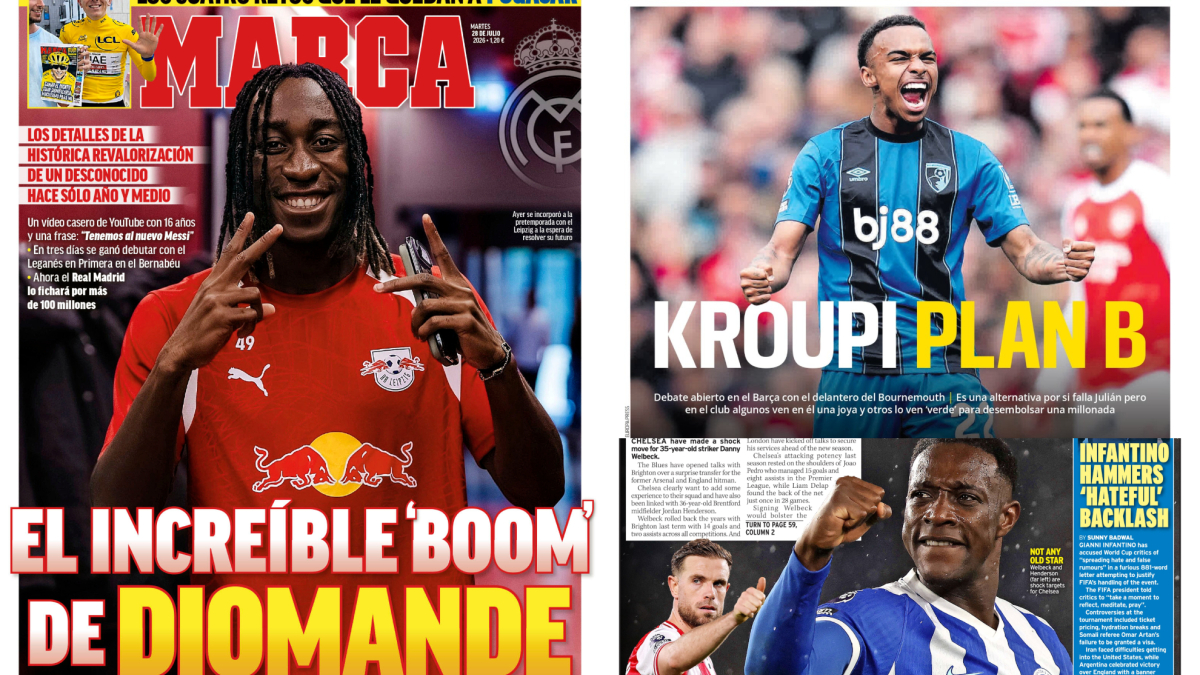 Las portadas del día