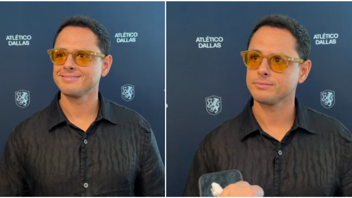 El incómodo momento entre Chicharito y un periodista: así reaccionó al ser comparado con Messi, Cristiano y Modric