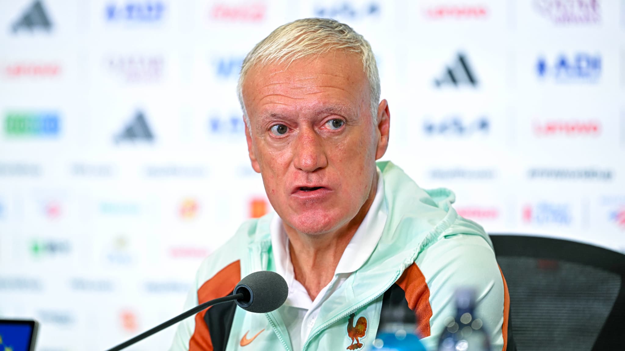 suivez la dernière conf d’avant-match de Deschamps en live