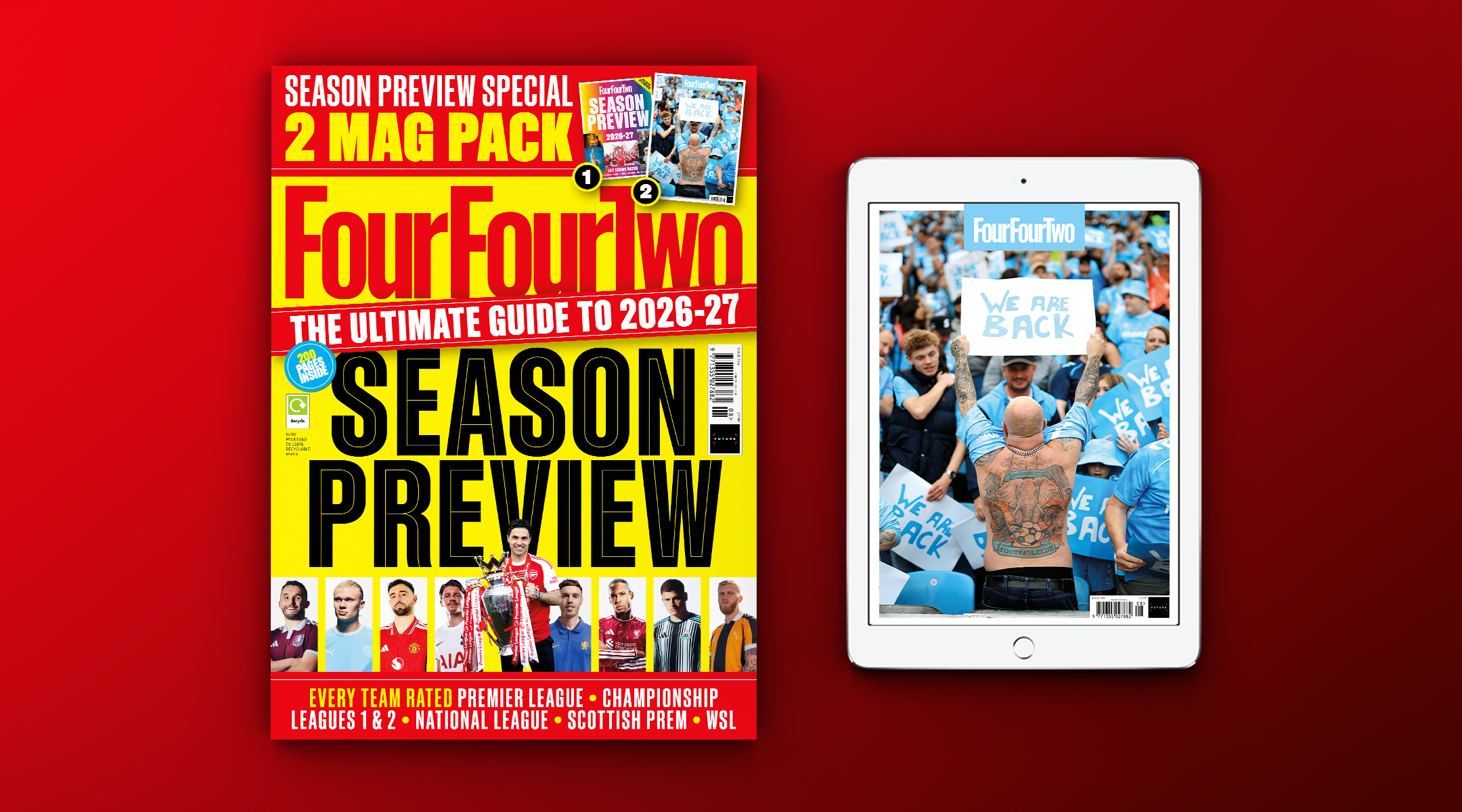 NEW ISSUE: Exclusive KSI interview, football’s celebrity owners, Harry Redknapp on Snoop Dogg, NY Cosmos, Leah Williamson and Antonin Panenka, plus Michail Antonio Q&A