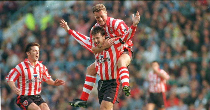 Every player to score 10+ goals in 1993-94