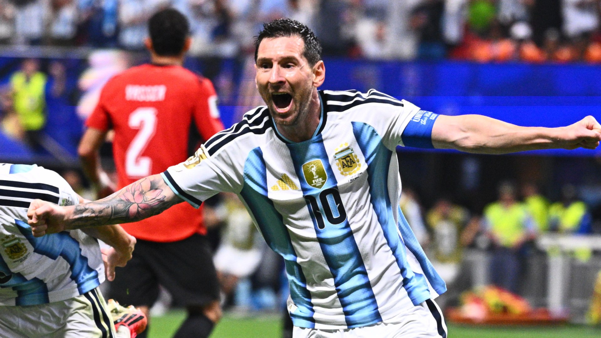 Los 19 goles de Argentina antes de llegar a la final