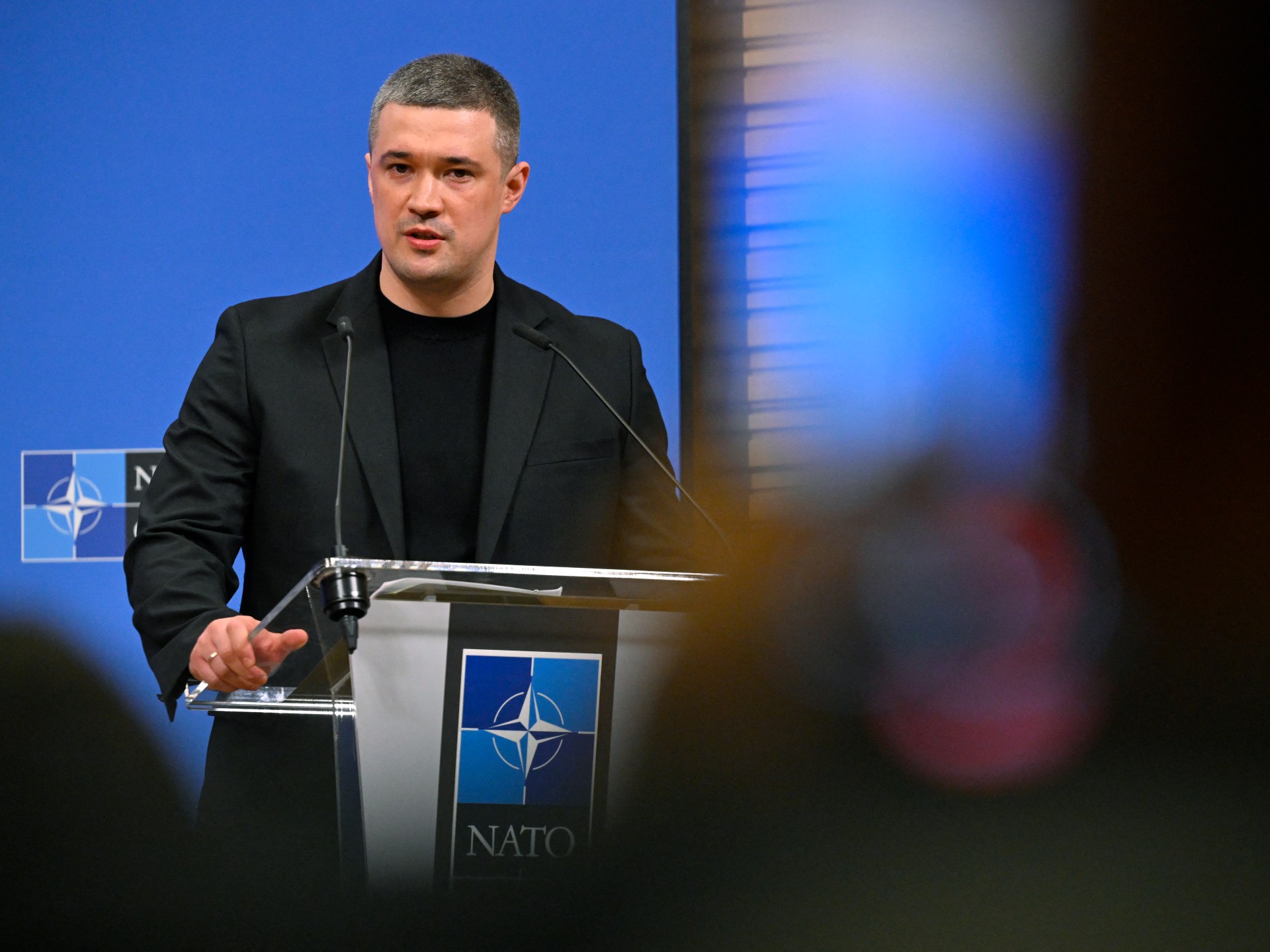 Hundreds protest in Kyiv over Zelenskyy’s dismissal of defence minister | Russia-Ukraine war News