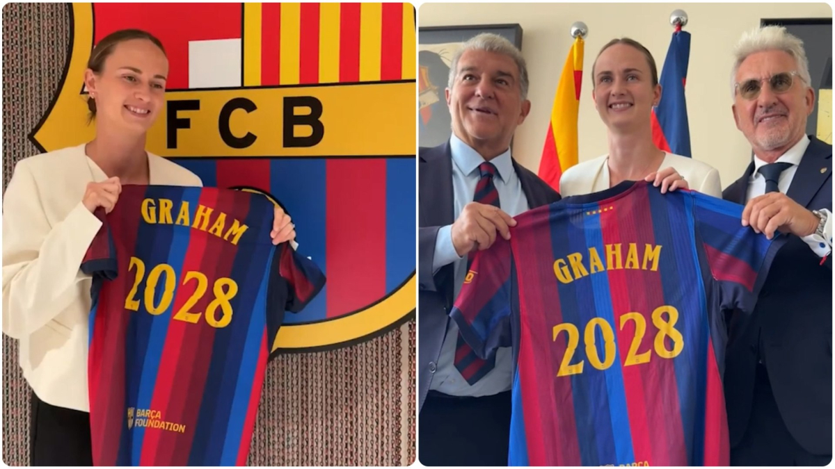 Graham renueva con el Barça hasta 2028