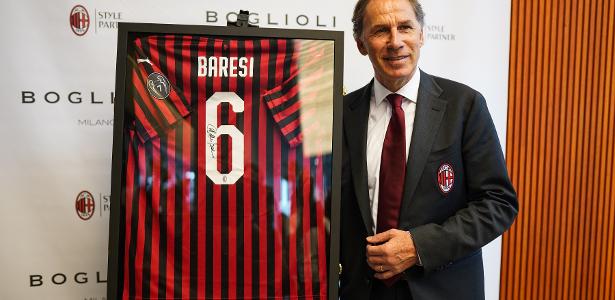 Franco Baresi, ídolo do Milan e da Itália, morre aos 66 anos