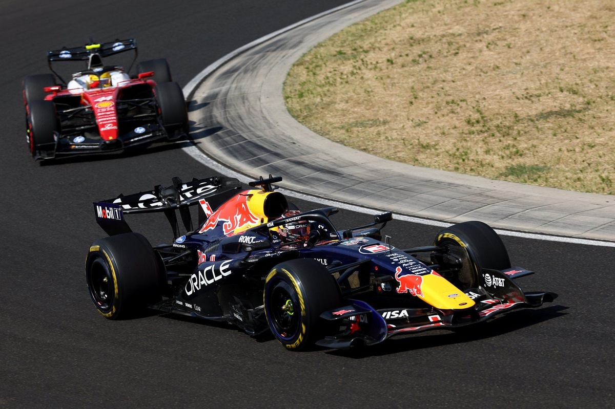 Ferrari surprised by “spicy” Red Bull strategy that yielded Max Verstappen second in Hungary