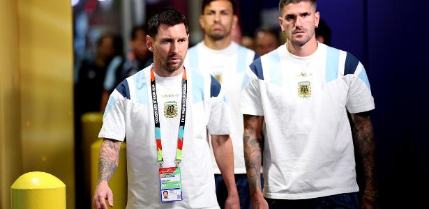veja o que Messi e argentinos conversaram antes da final