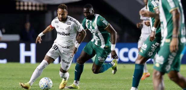 Neymar marca em retorno, mas Santos só empata com lanterna Chape na Vila