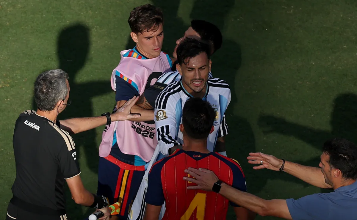 Leandro Paredes receives unexpected FIFA punishment update after heated 2026 World Cup final moment vs Spain