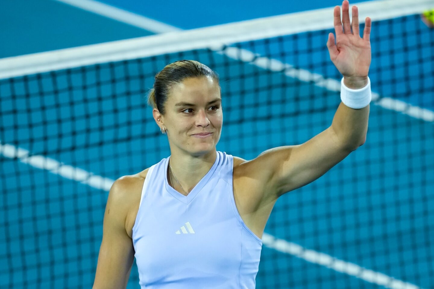Sakkari decide em casa em um jogão contra Krejcikova