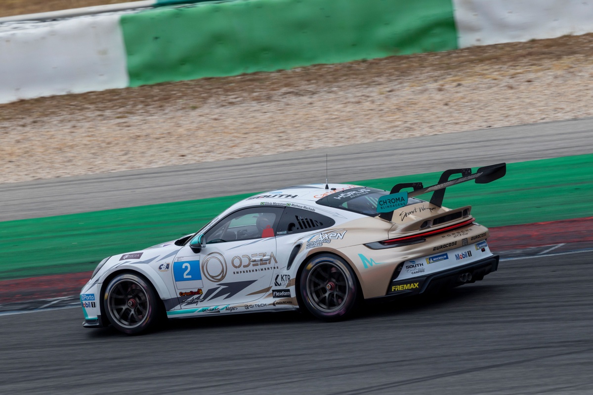Porsche Cup:Morestoni e Machado são sexto na Carrera na endurance