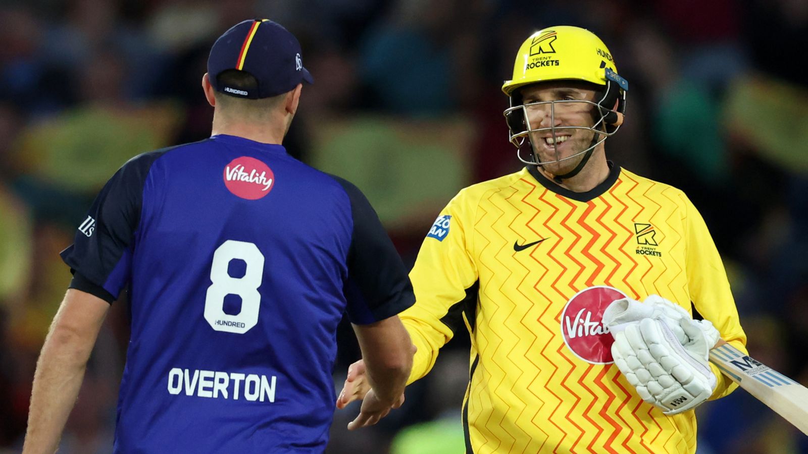 The Hundred: Craig Overton hits winning runs off twin brother Jamie while Jos Buttler hammers 90 from 50 balls | Cricket News