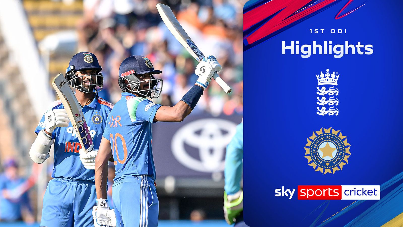 Highlights: India ease to victory over England in opening ODI