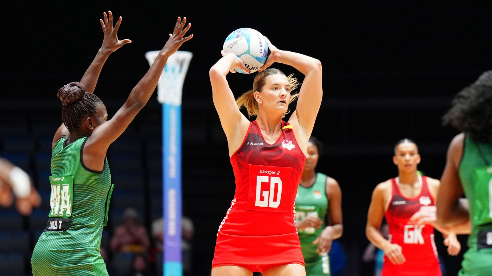 Commonwealth Games: England bounce back from Australia defeat with victory against Malawi in Glasgow | Netball News