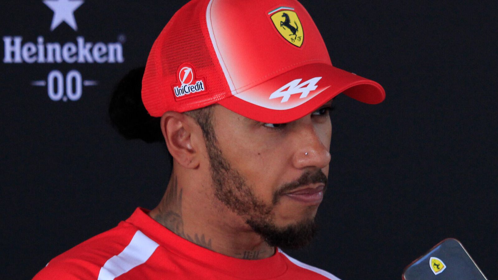 Lewis Hamilton: Ferrari driver says ‘heart sank’ when his car hit mechanic in Belgian GP pit stop as team fined by stewards | F1 News