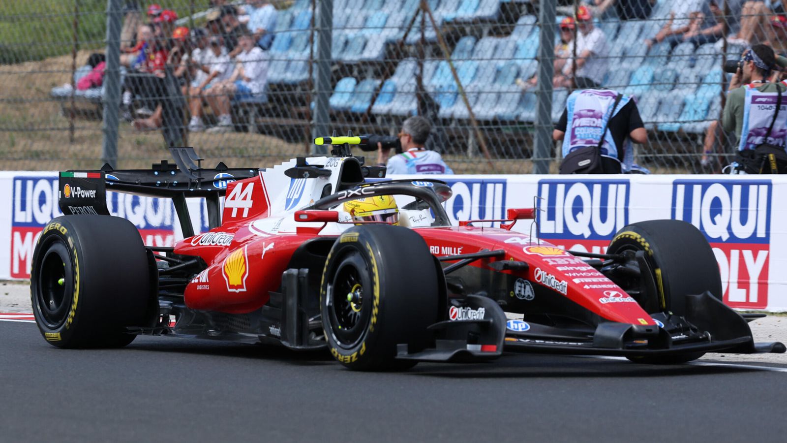 Hungarian GP: Lewis Hamilton tops Charles Leclerc in Practice Two as Ferrari dominate Friday at Hungaroring | F1 News