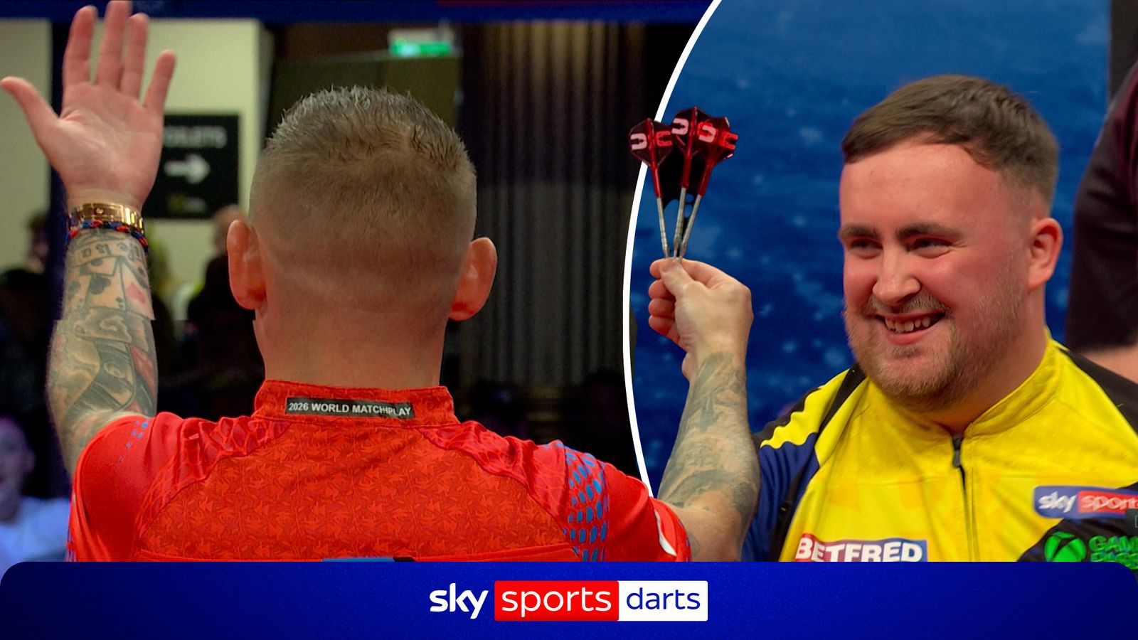 Aspinall's hilarious reaction as Littler nearly hits SECOND nine-darter!