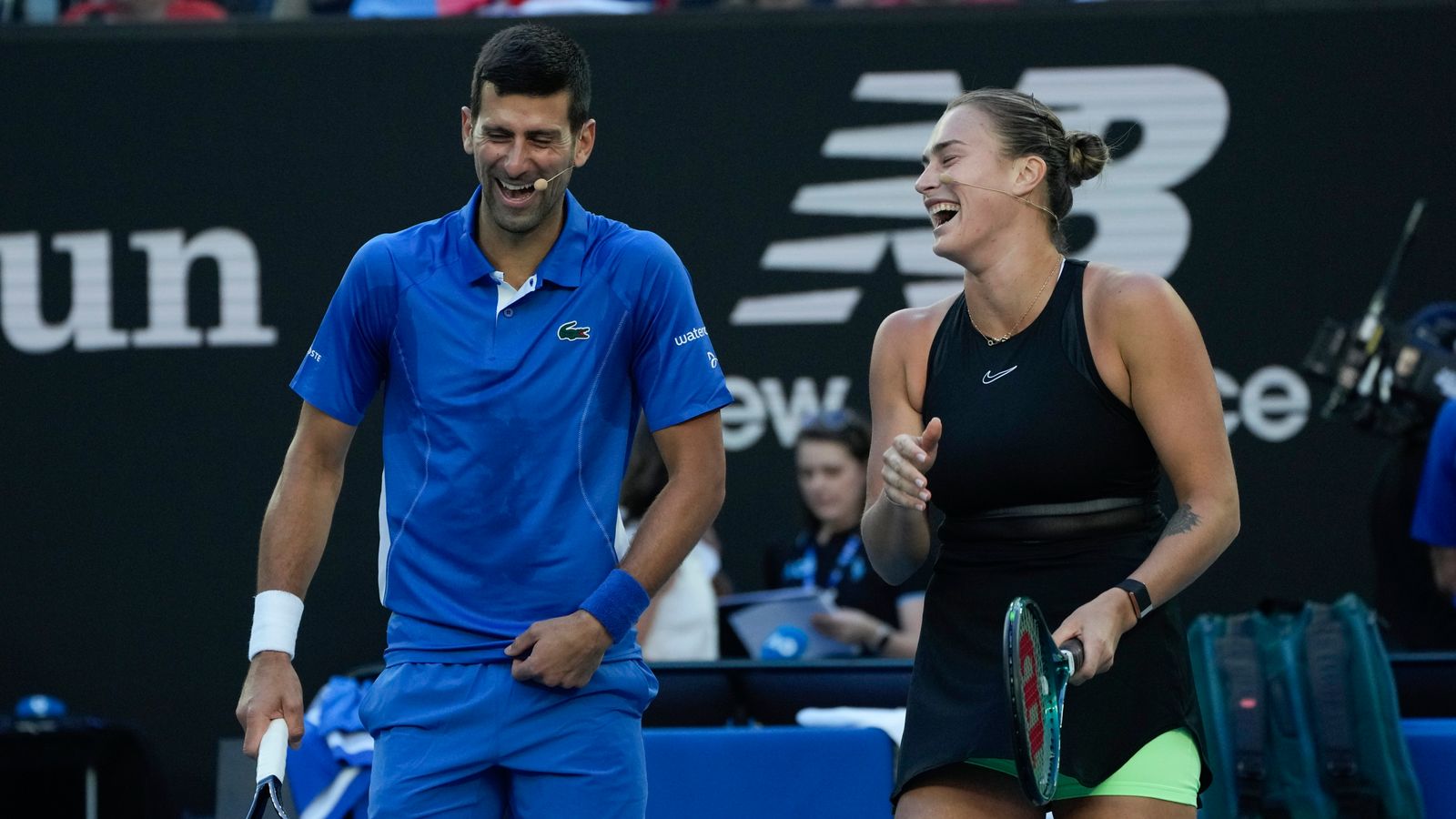 US Open: Novak Djokovic and Aryna Sabalenka team up for mixed doubles, no Carlos Alcaraz or Jannik Sinner yet | Tennis News