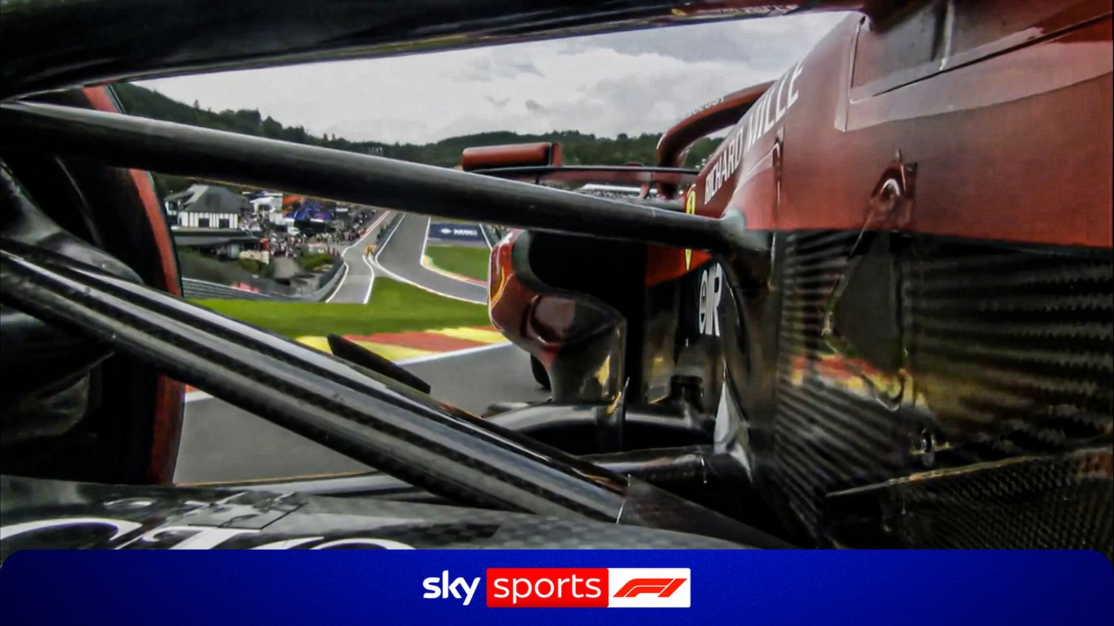 You don't realise how steep Eau Rouge really is!
