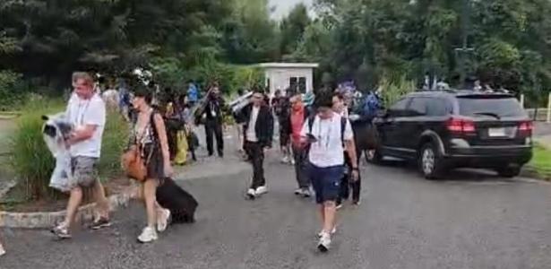 Treino da Espanha antes da final é adiado após alerta de tempestade