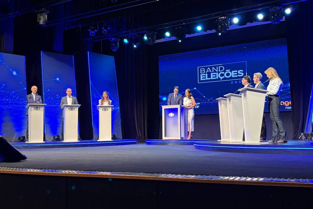 Celina Leão é cobrada sobre BRB em debate da Band – 09/08/2026 – Política