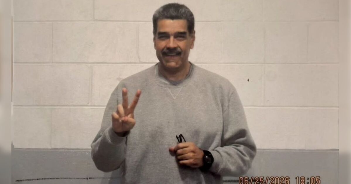 Perfil de Maduro divulga novas fotos do ex-presidente em prisão nos EUA