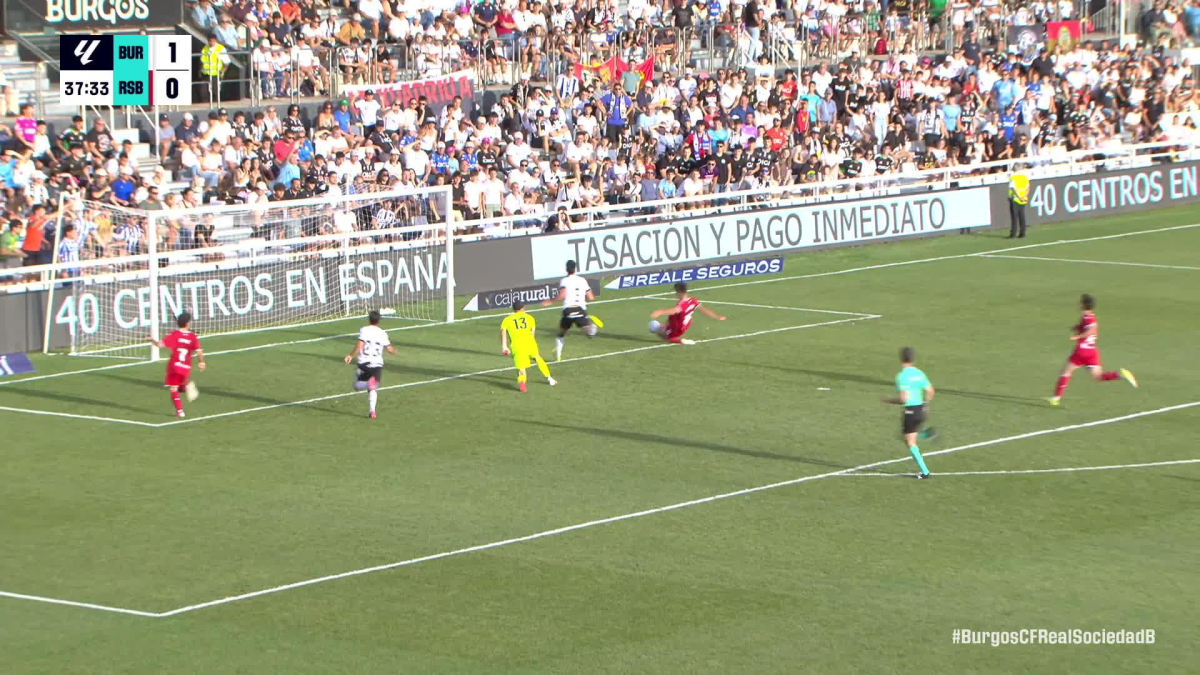Burgos 2-2 Real Sociedad B