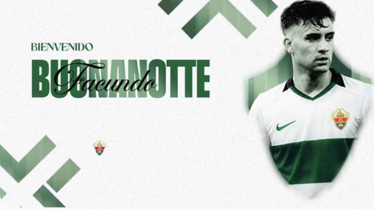 Facundo Buonanotte, tercer fichaje del Elche
