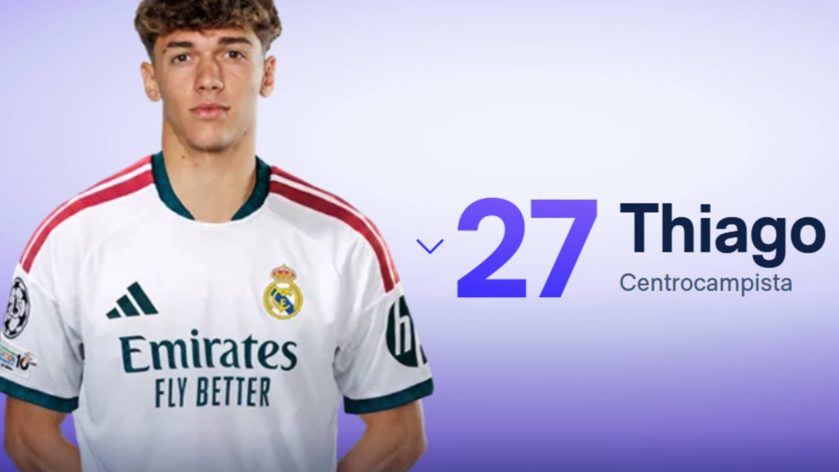 Thiago Pitarch ya aparece como jugador del primer equipo