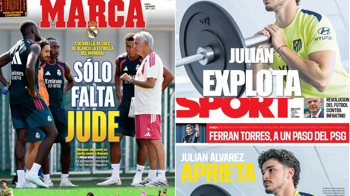 Las portadas del día