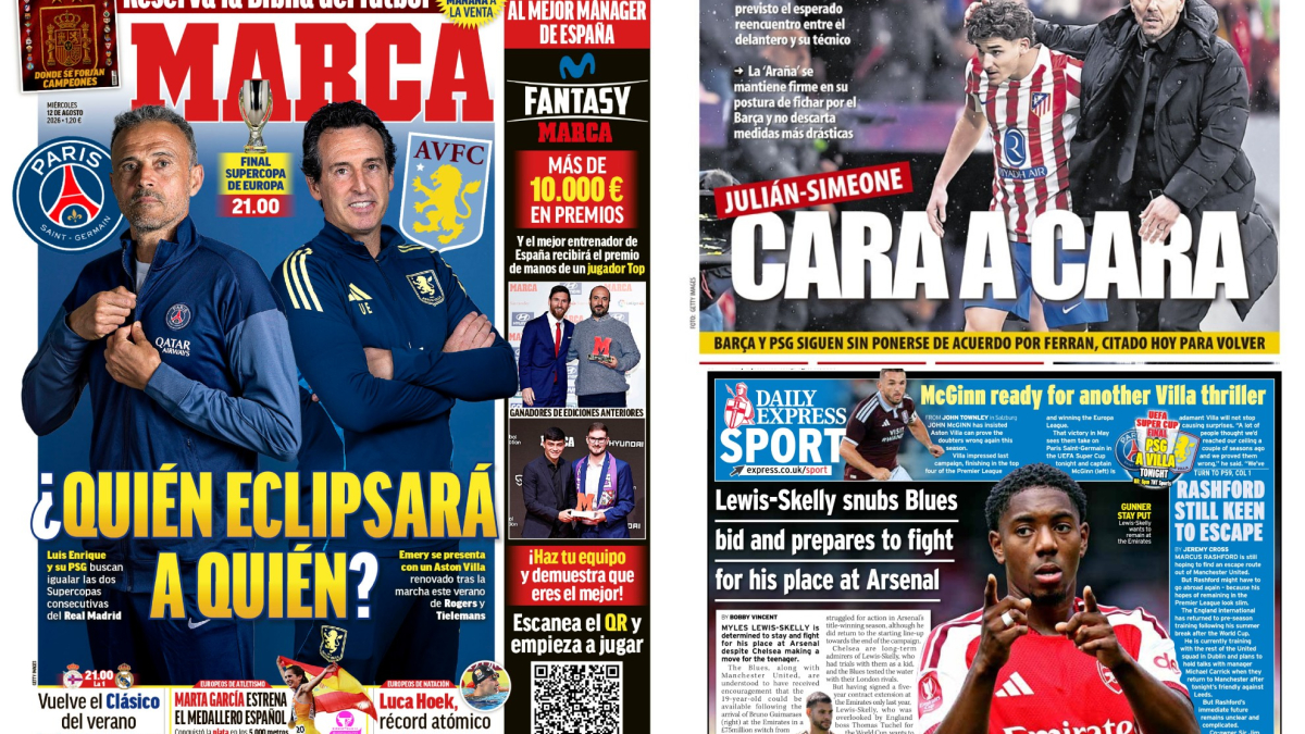 Las portadas del día: Superduelo español y el jugador que rechaza a Xabi Alonso para no ser un traidor