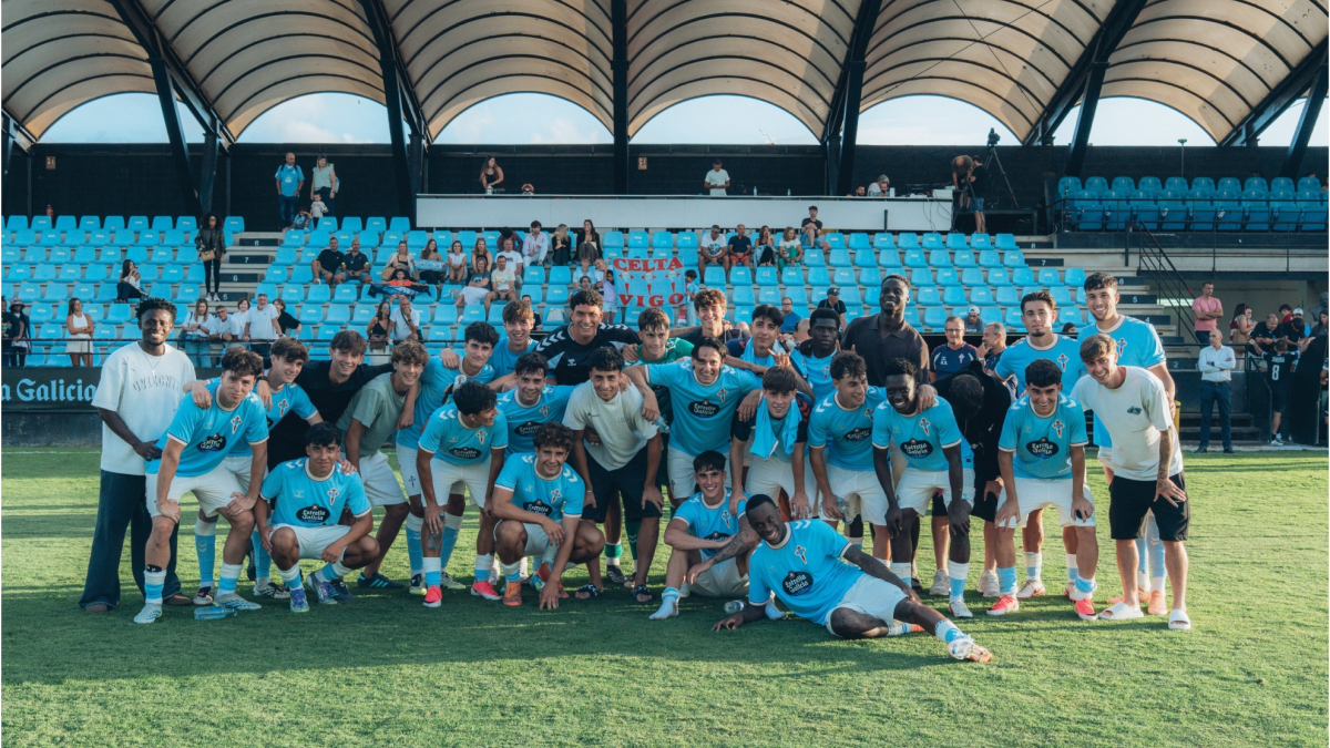 El Celta Fortuna arranca con varios futbolistas en dinámica de primer equipo