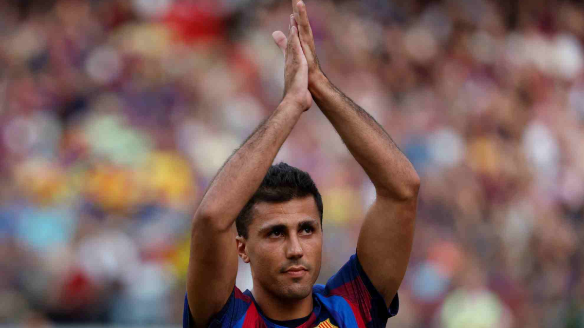 Rodri debuta con el Barça
