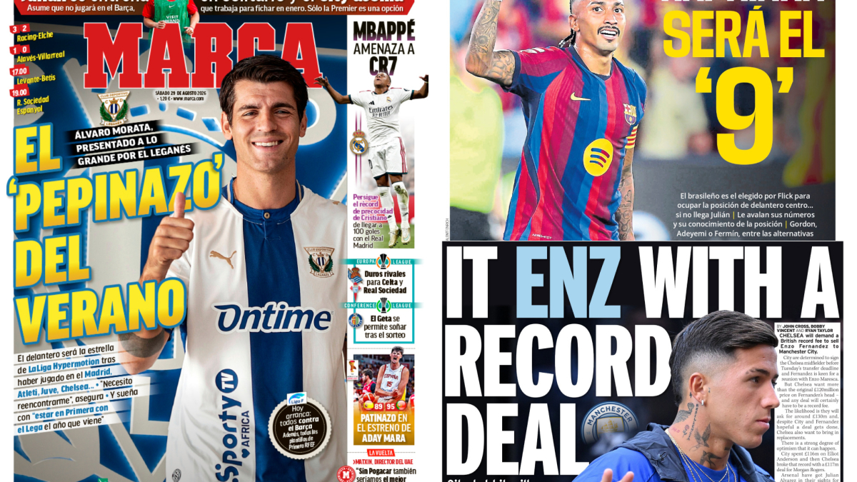 Las portadas del día