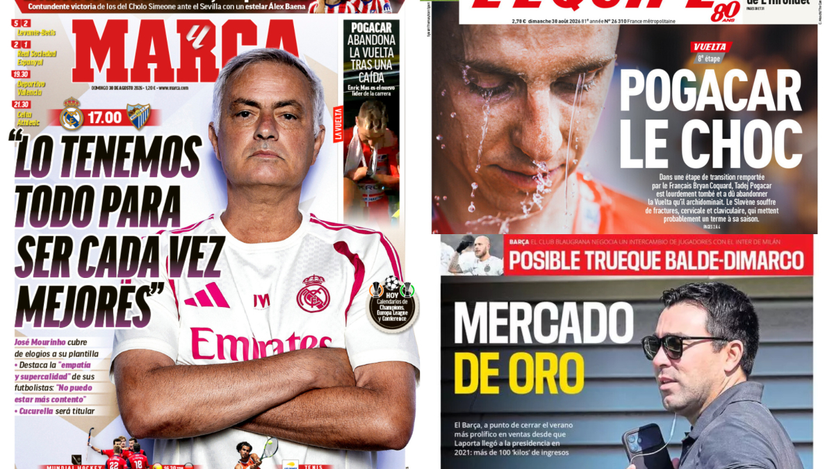 Las portadas del día