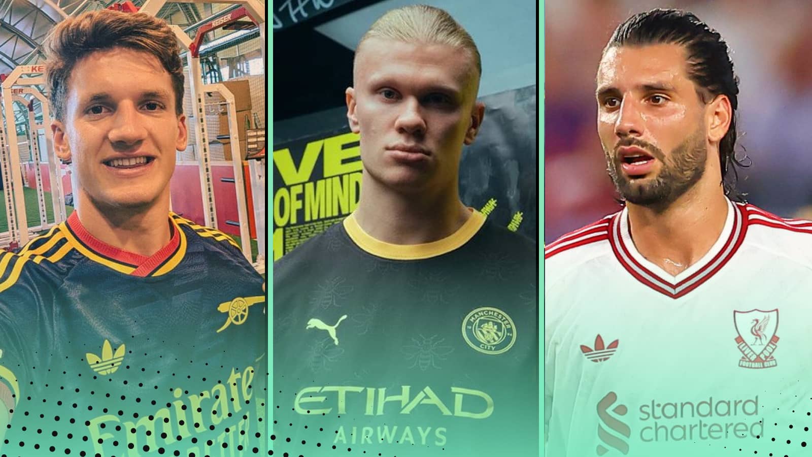 All the major releases and leaks ft. Arsenal, Chelsea, Barcelona