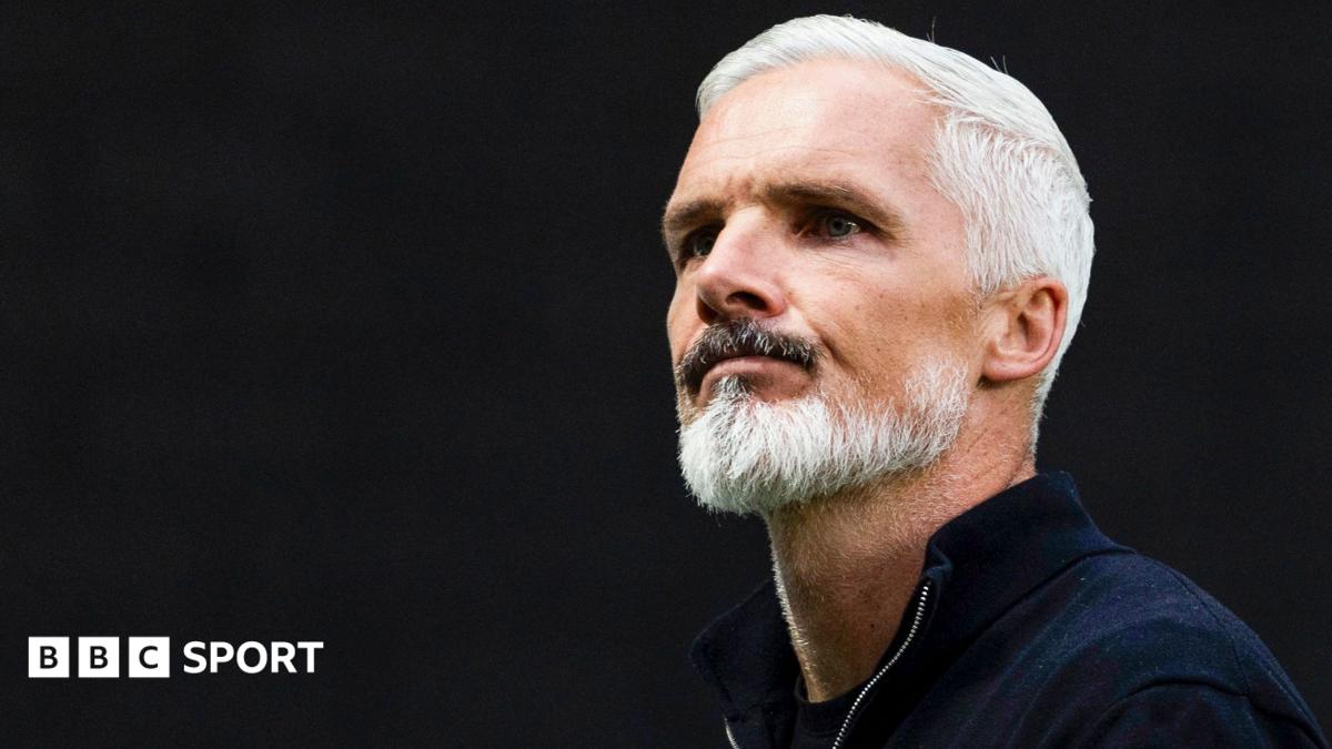Jim Goodwin: Dundee United manager may miss match at Kilmarnock after hospital stay