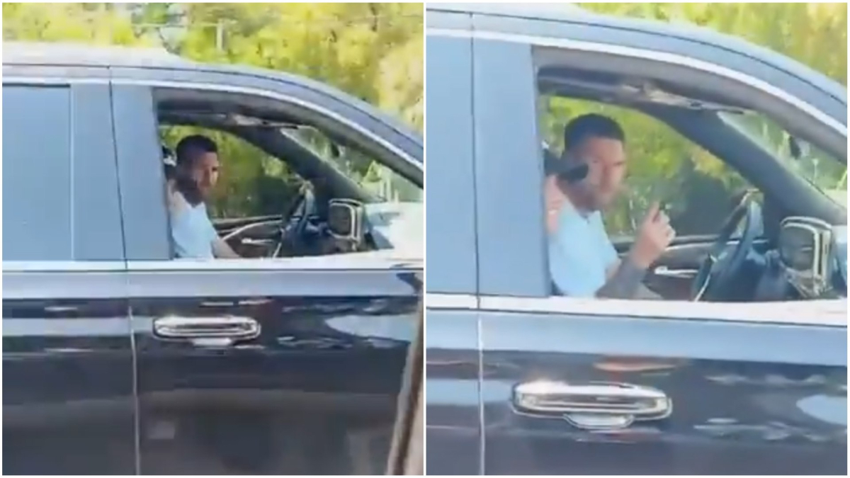 Una día cualquiera… Messi se detiene a charlar con fanáticos como si fueran amigos de toda la vida